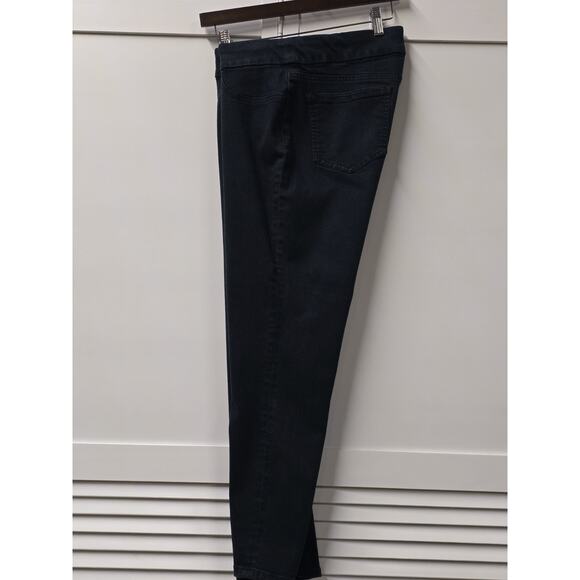 Pull On Jeggings Chico’s Women’s Size LP Pull On Slim Ankle Pant Black Stretch - Picture 1 of 6